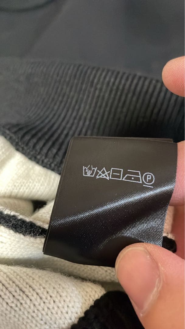 トップス VETEMENTS 23AW L DOUBLE LOGO SWEATER