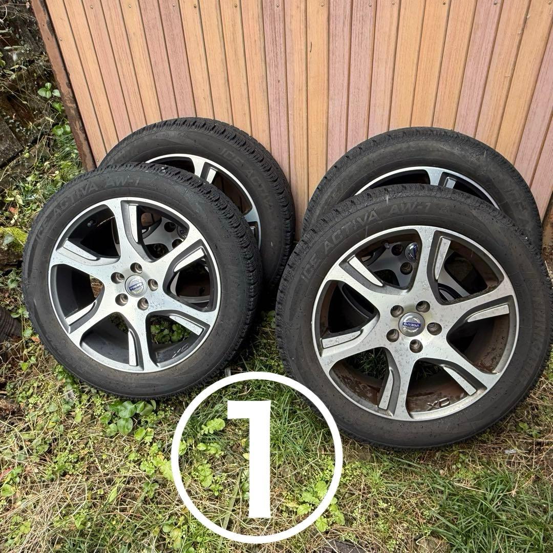 ①【送料込】235/50 R18 スタッドレス VOLVO XC70 4本set