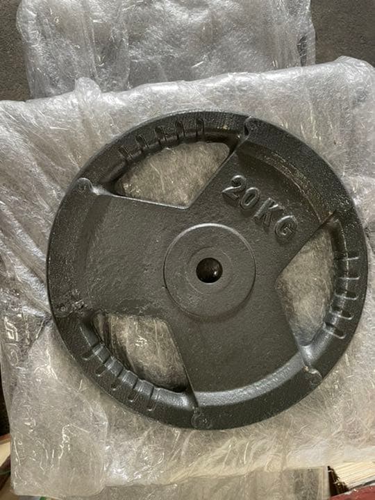 50mm  アイアンプレート　20kg 10枚