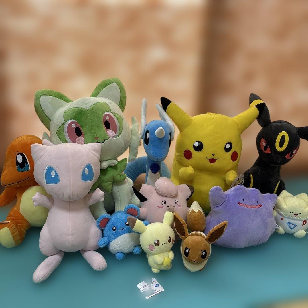 ポケモン ぬいぐるみセット 中型