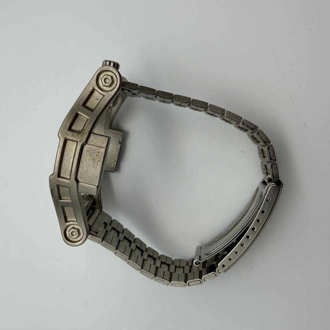 BANDAI バンダイ TOKIMA トキマ シルバー デジタル腕時計