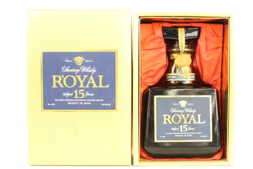 ◎未開栓 サントリー ウイスキー ローヤル プレミアム15年 700ml 43%