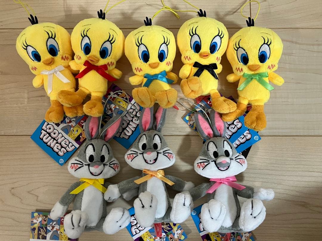 ルーニー・テューンズマスコット　8個セット
