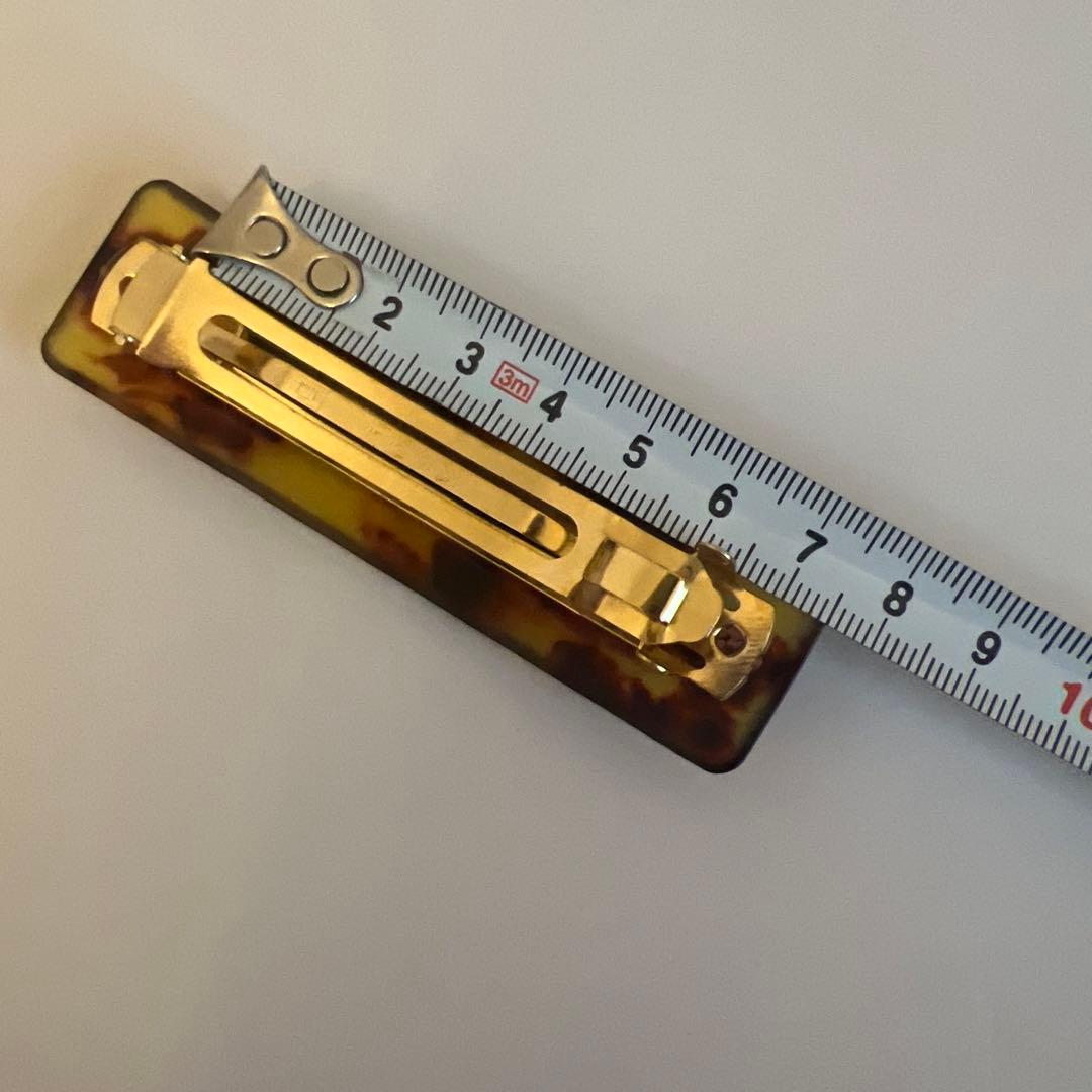 フェンディ⭐️ベッコウ柄⭐️バレッタ