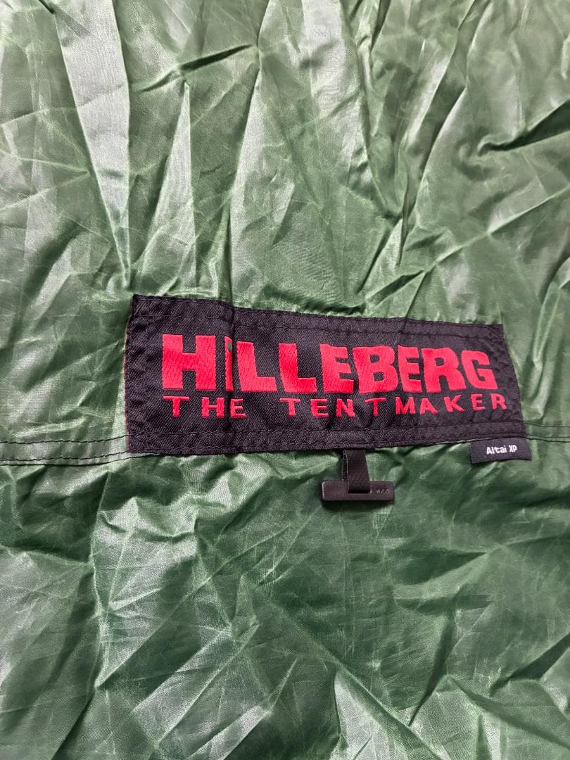HILLEBERG ALTAI XP グリーン（旧カラー） フルセット