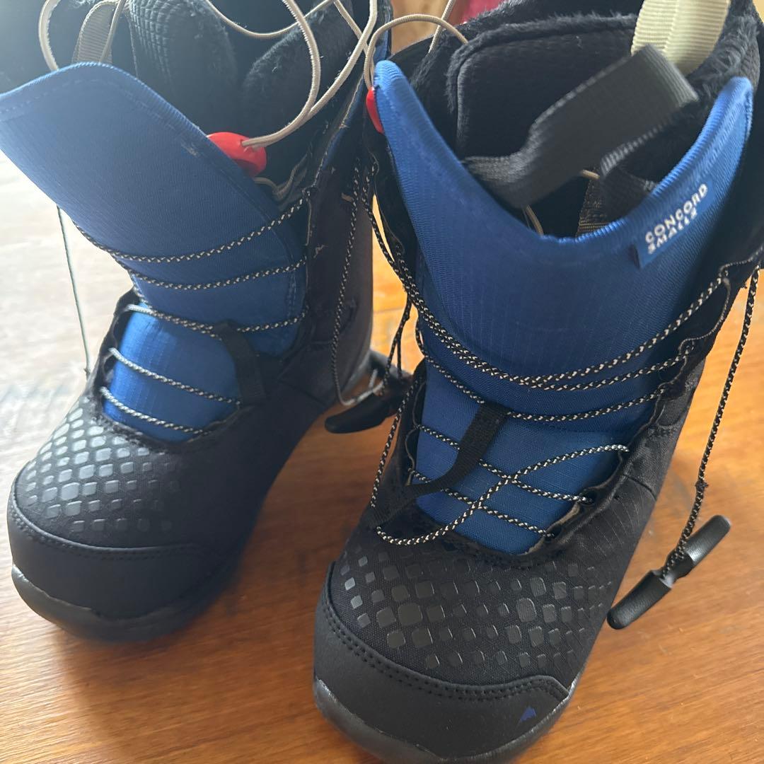 バートン　スノーボードブーツ 黒/青　23cm