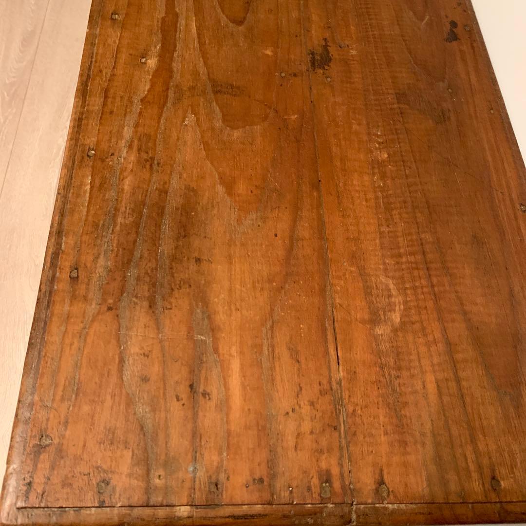 ビンテージ　古家具　リメイク　ショーケース　アイアン脚