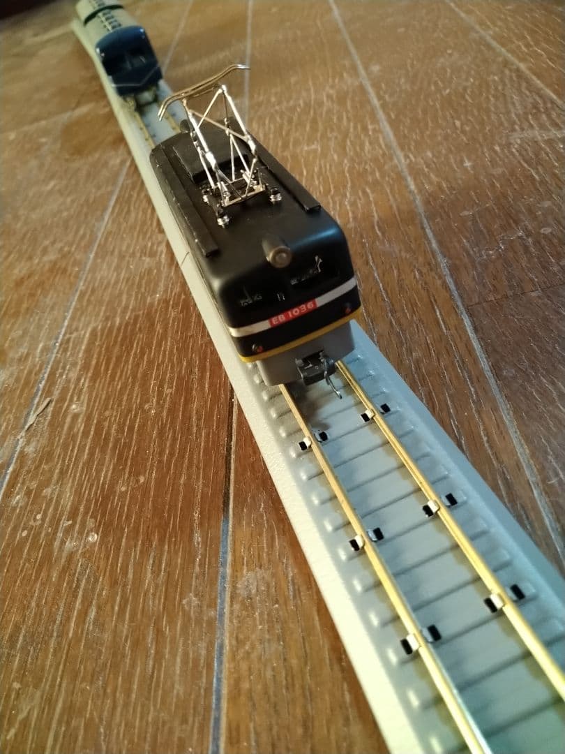 鉄道模型　レトロ　希少　長距離特急型列車　16番レール　パワーパック　鉄道