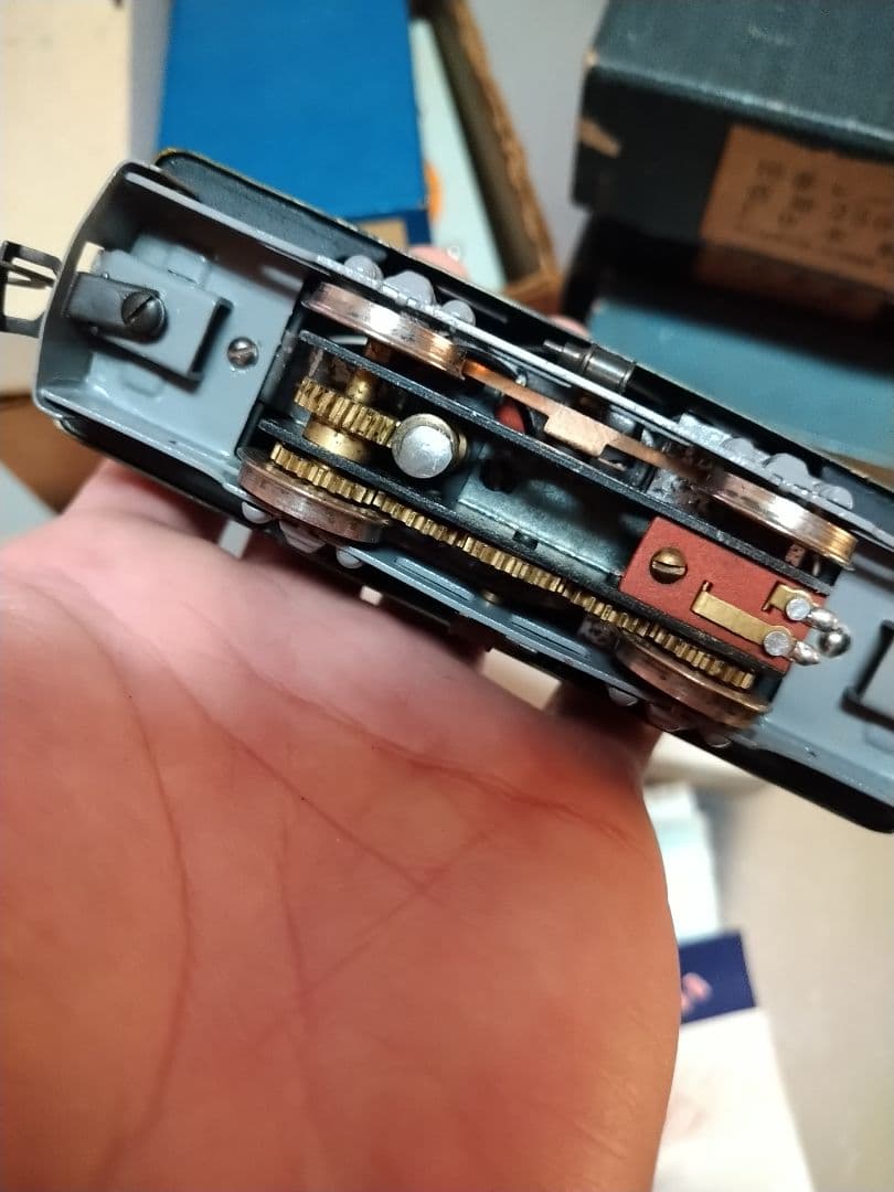 鉄道模型　レトロ　希少　長距離特急型列車　16番レール　パワーパック　鉄道