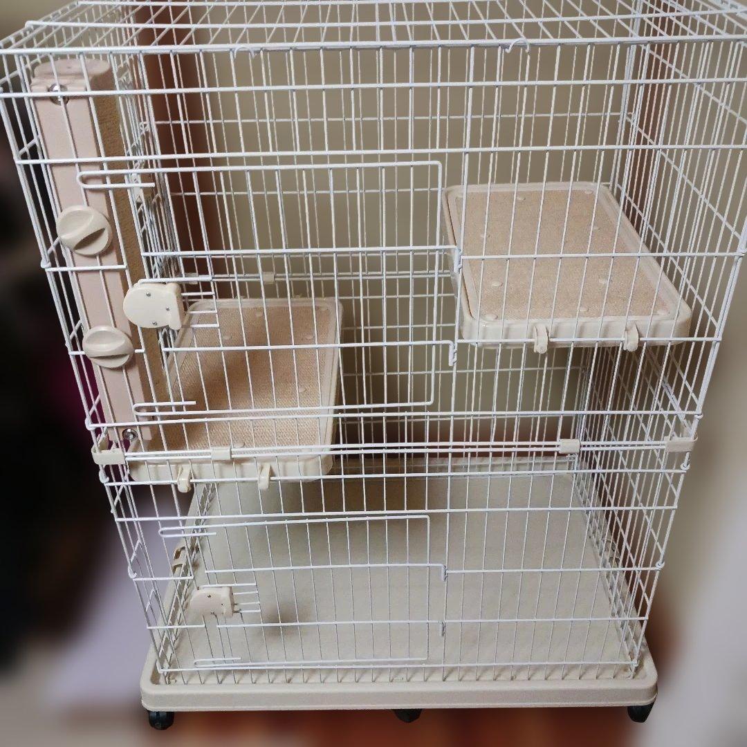 キャットケージ 2段階構造 ハピネコ