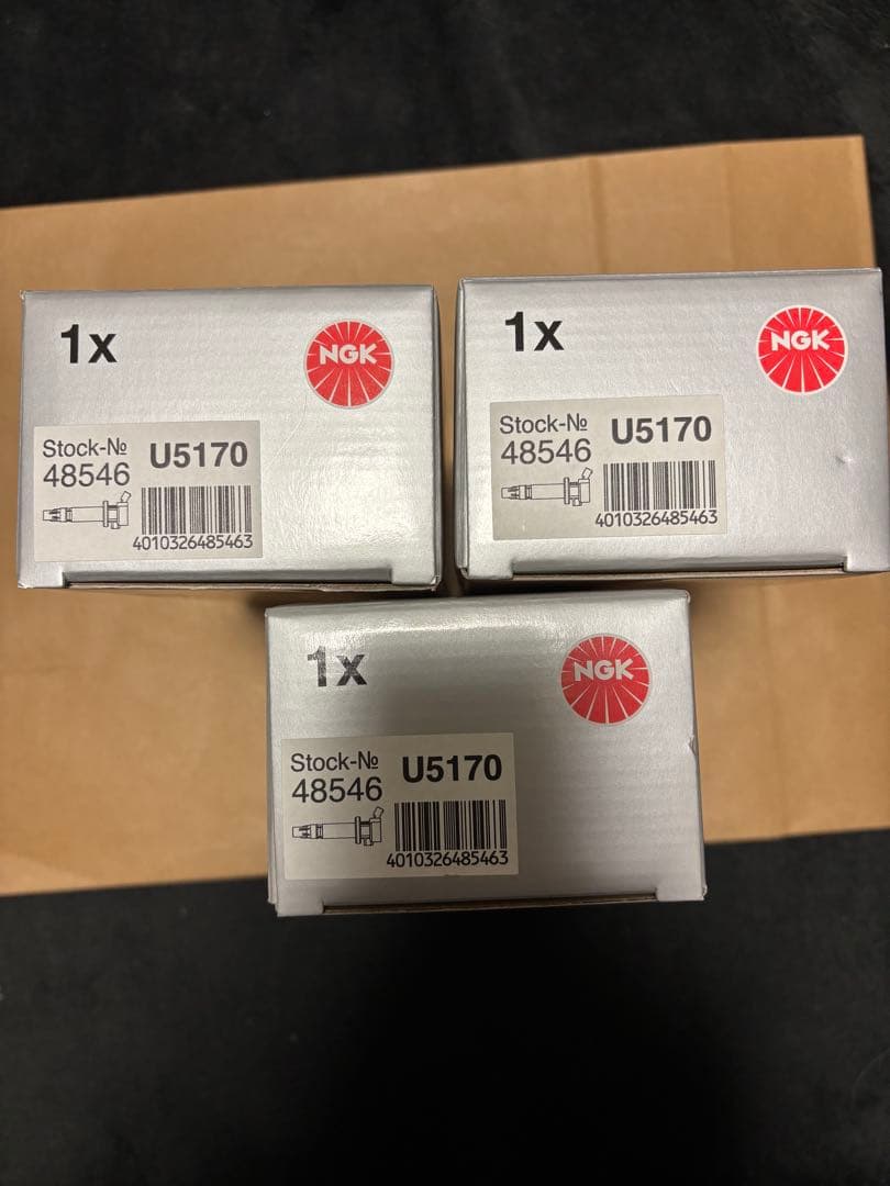 NGK イグニッションコイルU5170 3個セット　タント、ムーヴ他