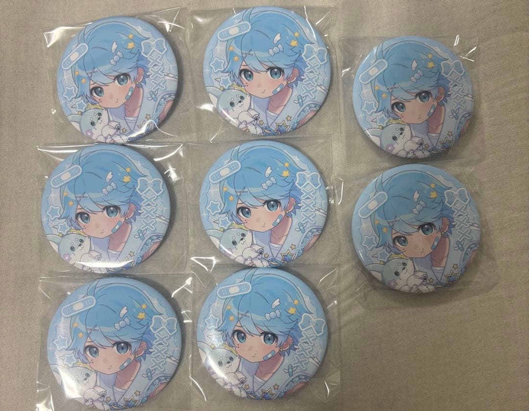 愛たり -hotoke- 缶バッジ 8個セット