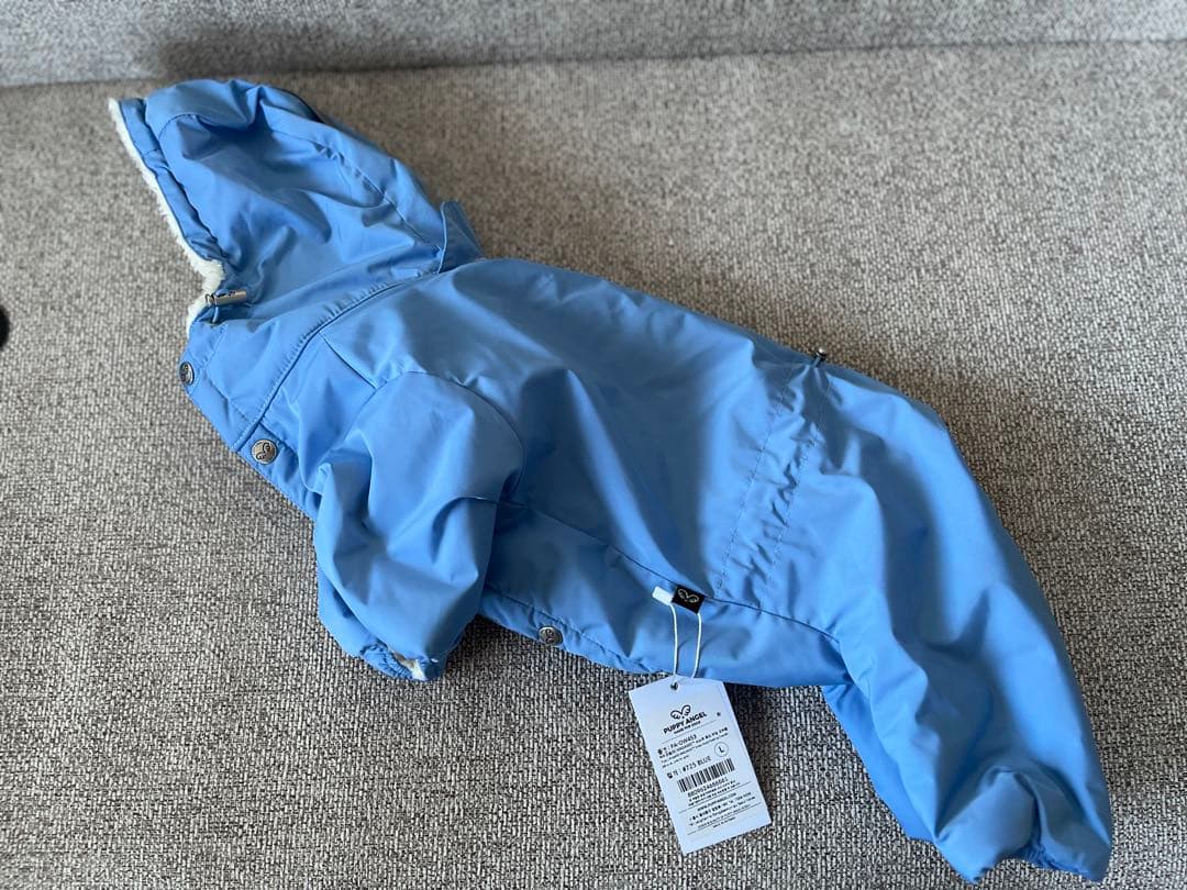 Puppy Angelオーバーオール女の子用Lサイズ ブルー