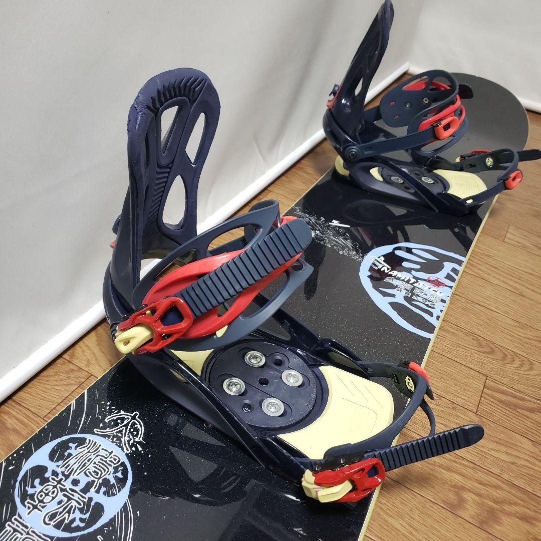 ぱぱさんぱぱさん専用 波達 namitatsu 156cm スノーボード セット