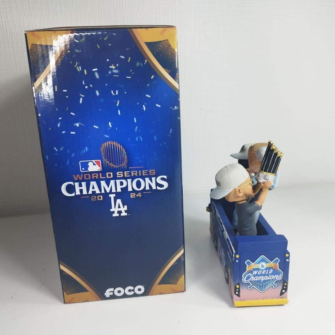 ドジャース ワールドシリーズ優勝 パレード 大谷翔平 ボブルヘッド ム h87I