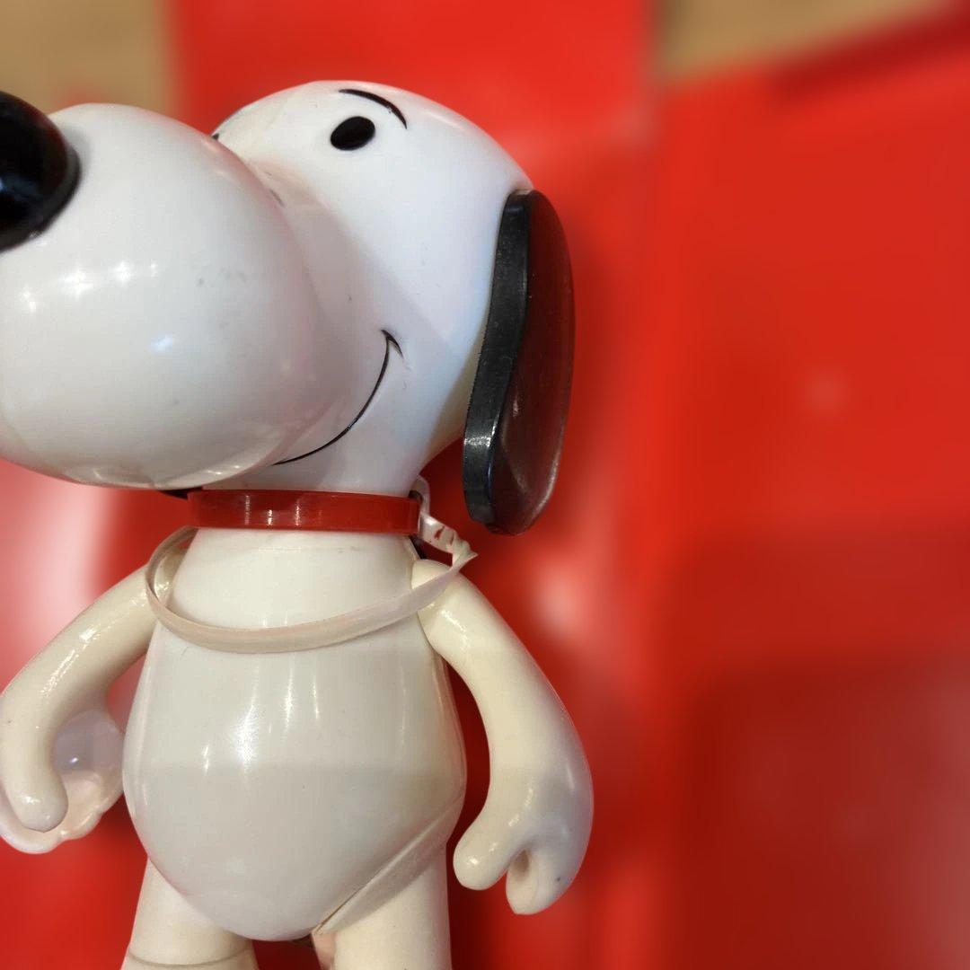 1975年　Detemined スヌーピー ソフビ　ビンテージ
