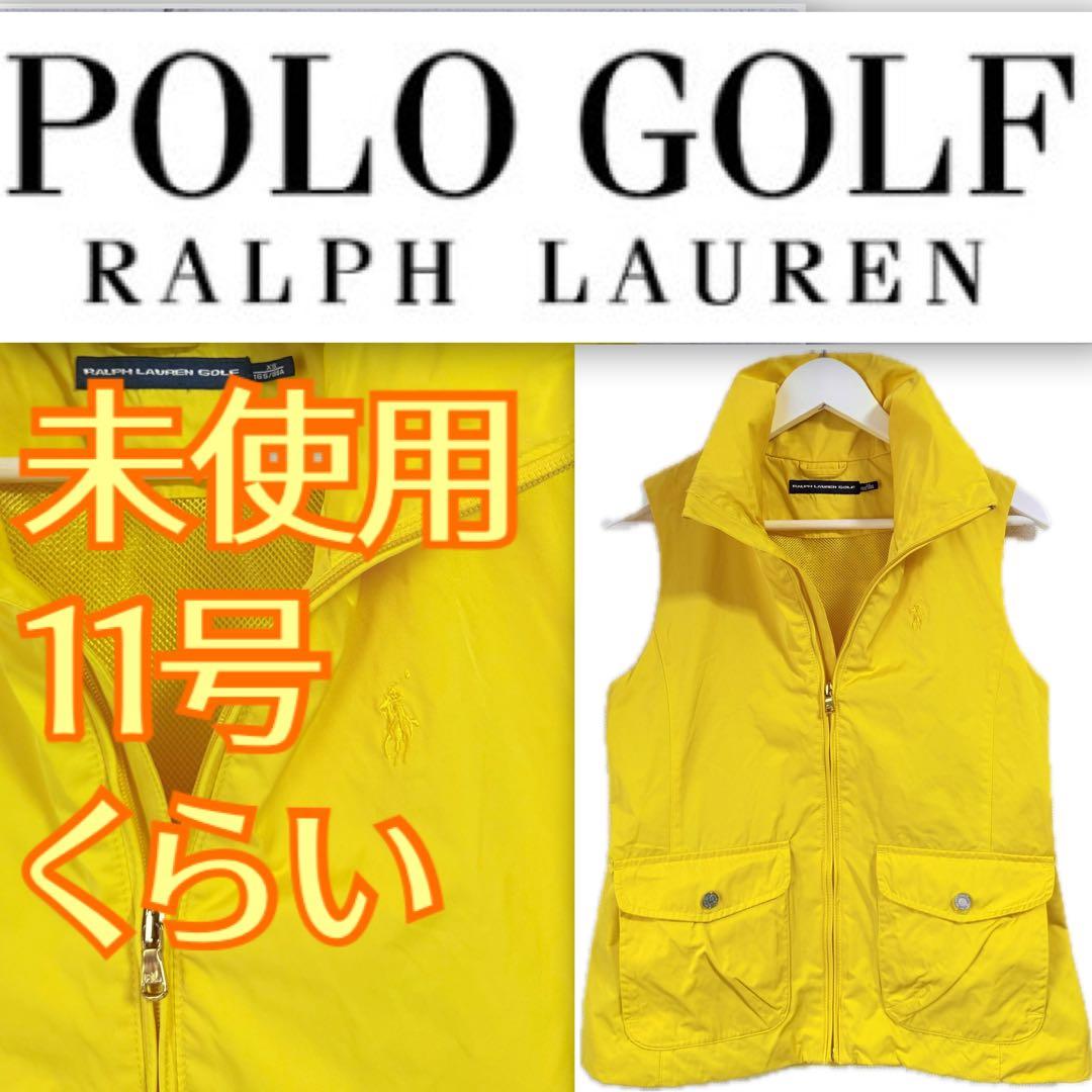 未使用 ラルフローレン ポロ POLO GOLF イエローベスト 11号ぐらい