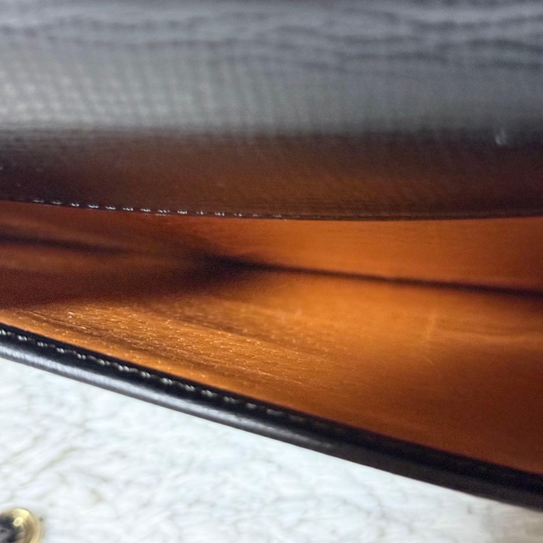 新品未使用✨銀座タニザワ　ブリーフケース　皇室御用達　ダレスバッグ　黒　超希少