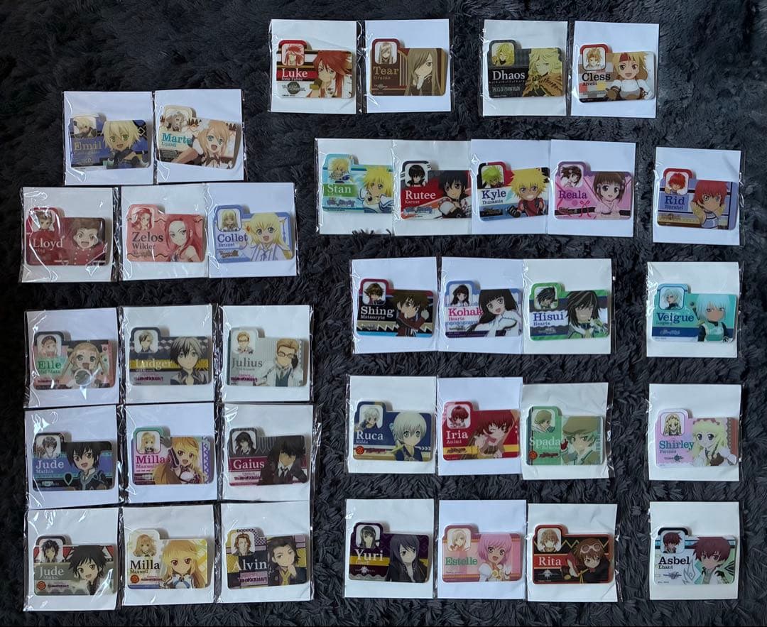 テイルズ　推しメンネームバッジ