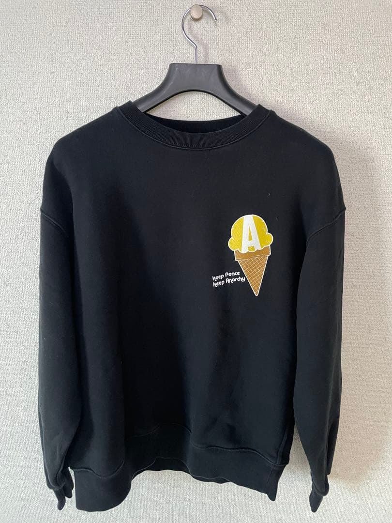 アンダーカバー 21AWアイスクリームスウェット黒XL