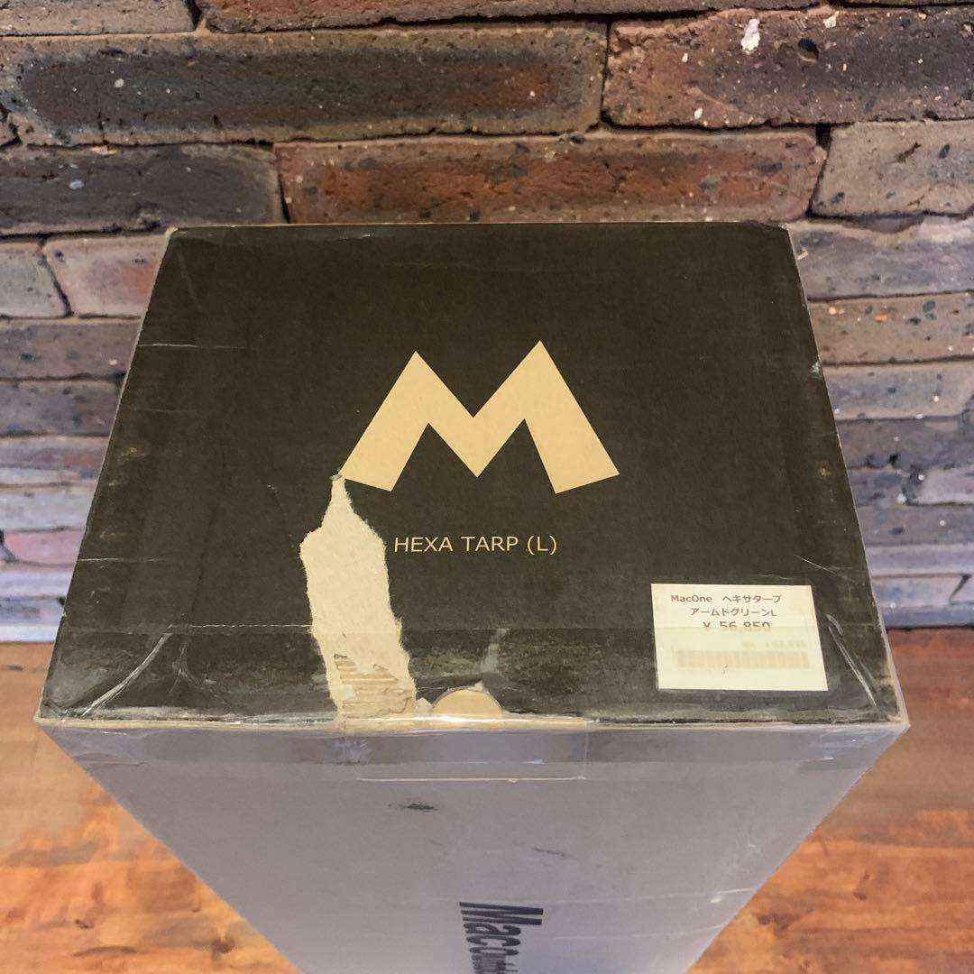【試し張りのみ】マックワン ヘキサタープL アームドグリーン