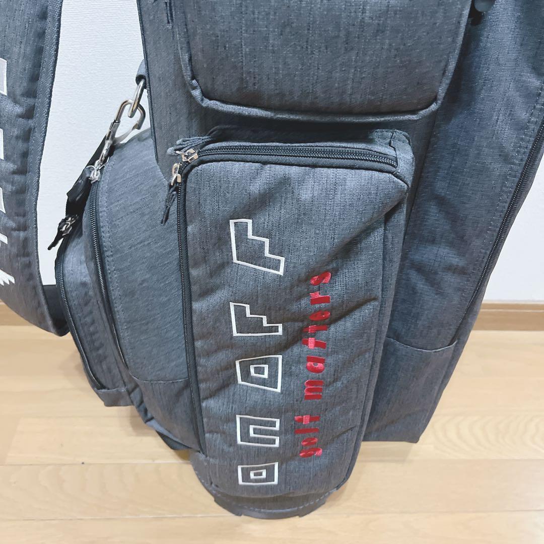 K201 onoff オノフ キャディバッグ 杢（もく）調 フード無し