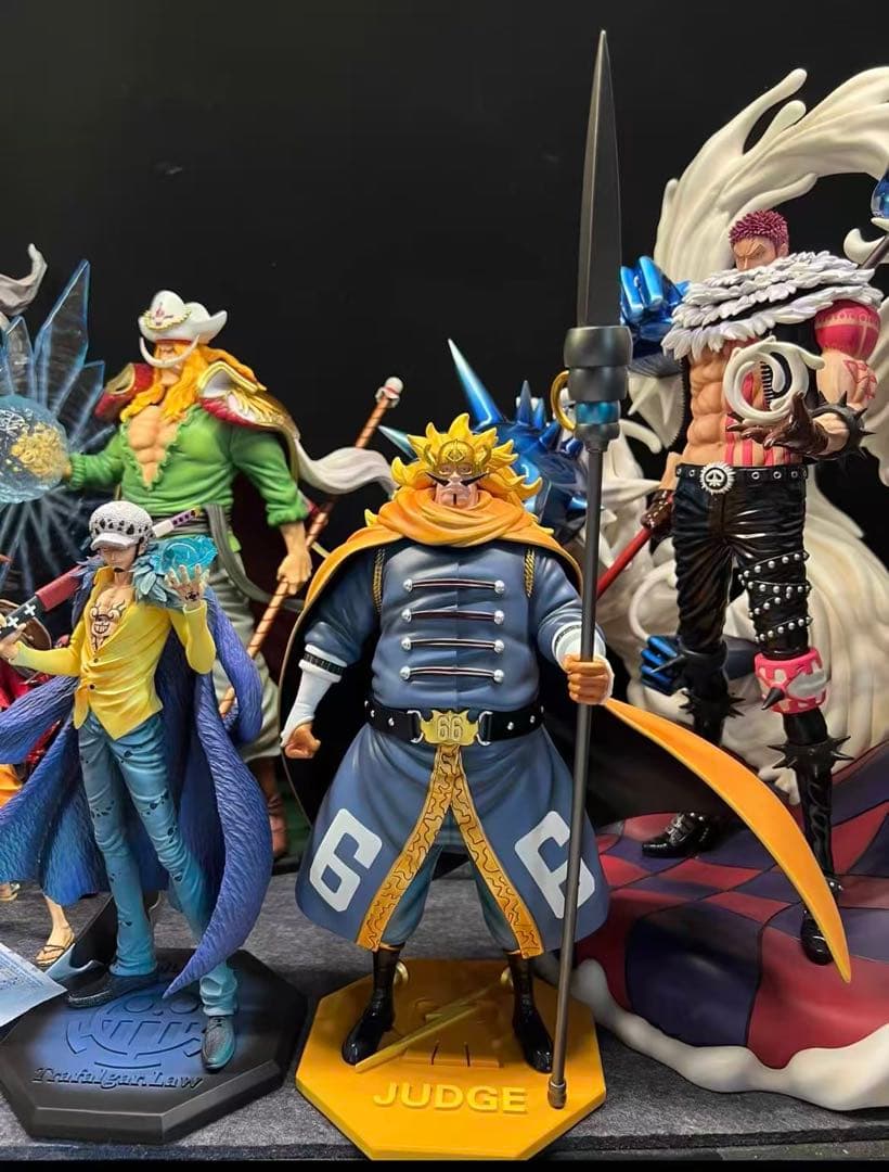 ワンピース ジャッジ ガレージキット ガレキ スタチューX①