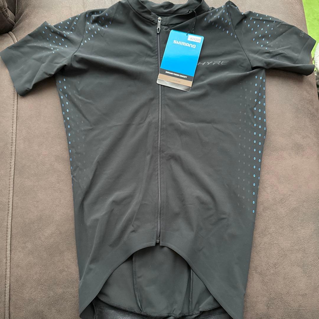 SHIMANO S-PHYRE サイクルジャージ ビブショーツ　上M.下L