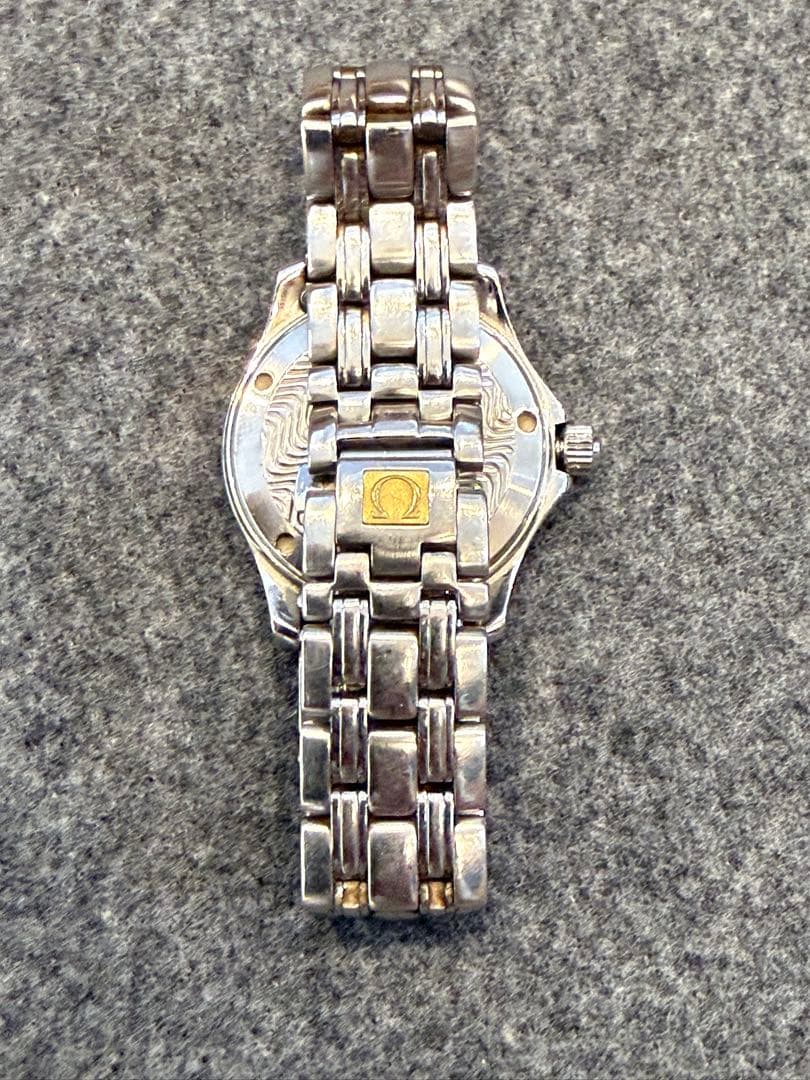 OMEGA シーマスター 120m クォーツ 純正ブレス 電池切れ