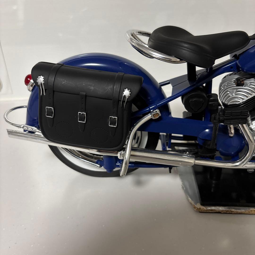 インディアンモーターサイクル ダイキャストモデル インディアン・チーフ ブルー