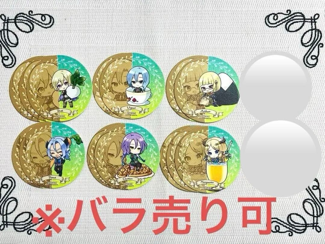 (バラ売り可) ルーンファクトリー4 コラボ カフェ コースター セット