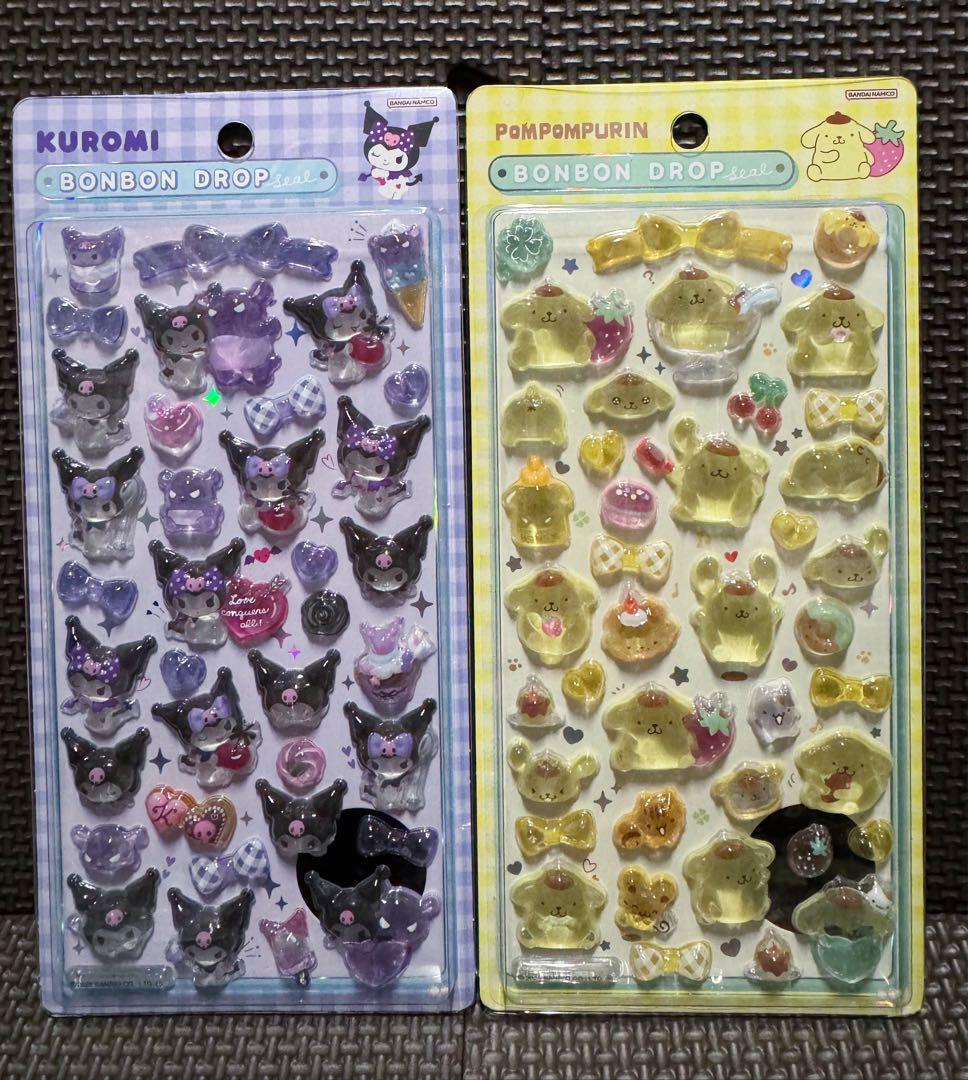 正規品 サンリオボンボンドロップシール 第2弾 8枚コンプリート