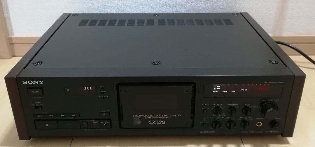 部品取り SONY カセットデッキ TC-K555ESG
