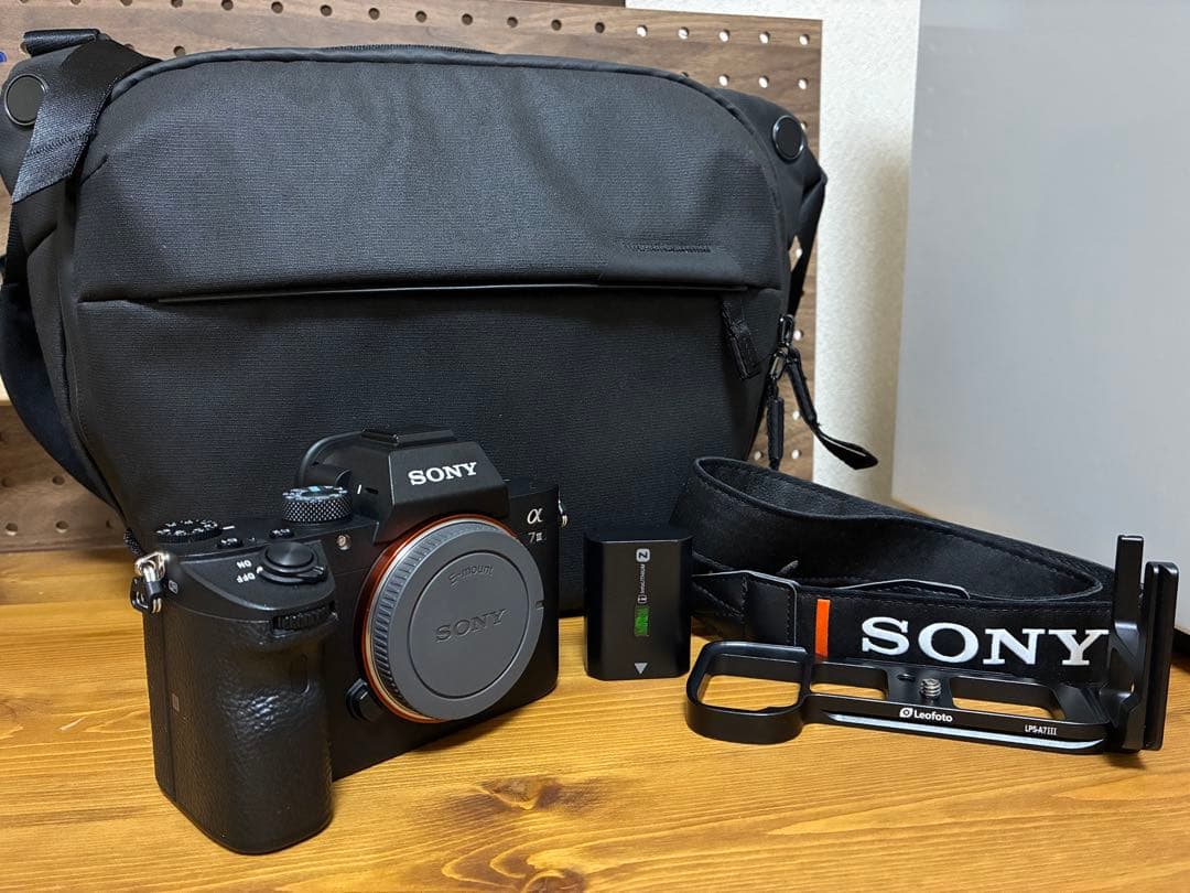 SONY α7Ⅲ+α (エブリデイスリング6L+leofotoL型プレートなど)