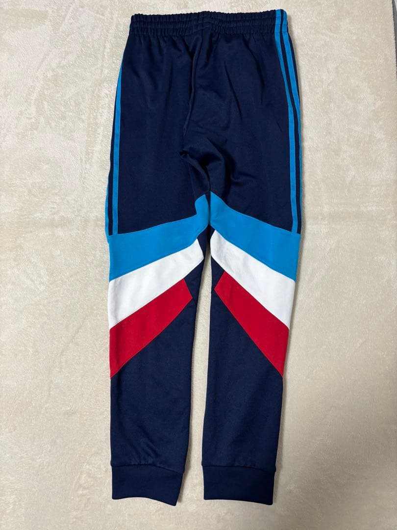 アディダス トラックジャケットパンツ　パネル切替　上下セットアップ　マルチカラー