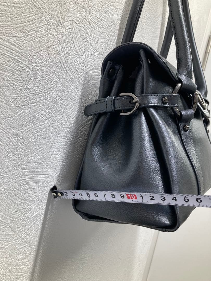 濱野皮革工藝　レザー ハンドバッグ