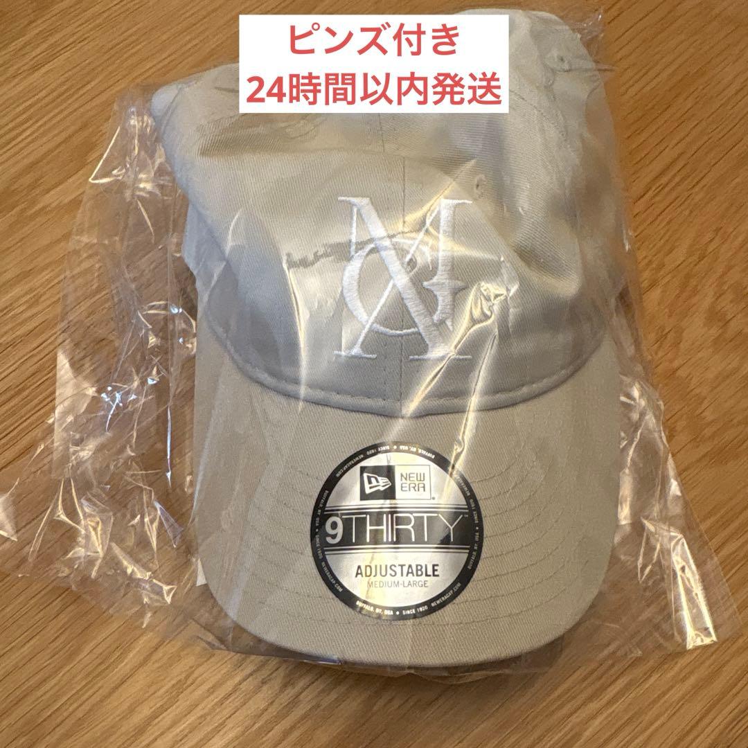 ミセス NEW ERA キャップ ベージュ