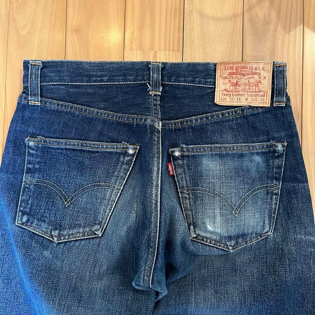 ふ*し様 Levi'sリーバイス501XX 47年復刻 バレンシア製 片面BIG