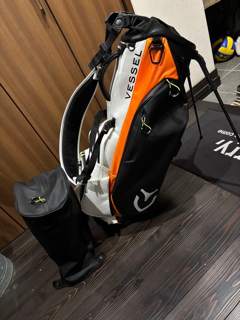 hikun08　VESSEL / ベゼル / スタンドキャディバッグ