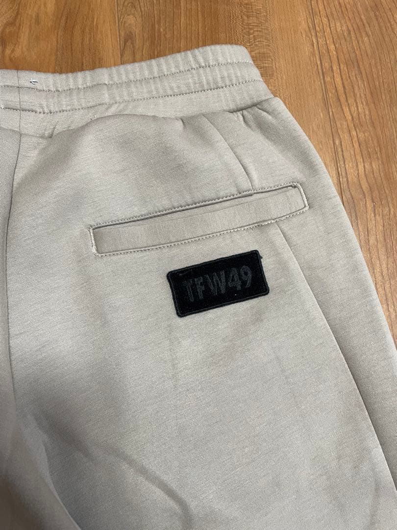 TFW49 スウェット　セットアップ　ベージュ　L M junhashimoto