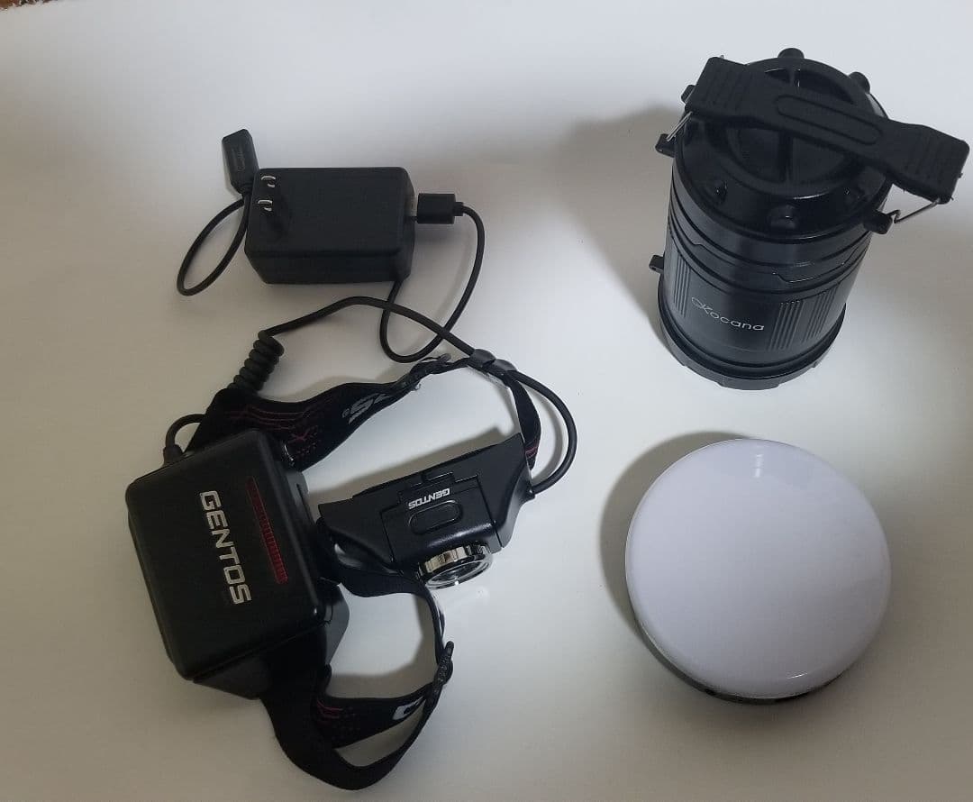 美品★GENTOS　GH-003　&充電器、Aiスマートベッドライト　3点セット