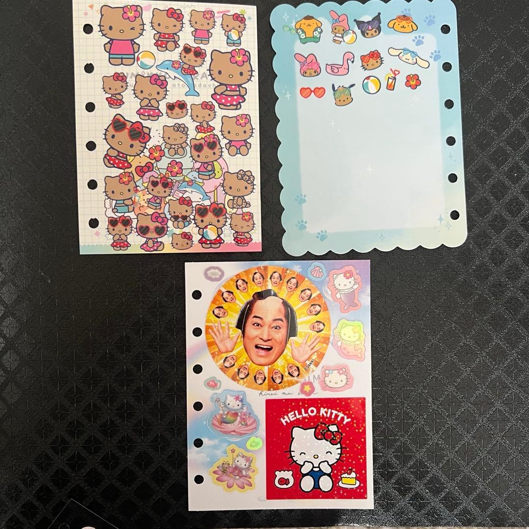 シール帳　サンリオ　完成品