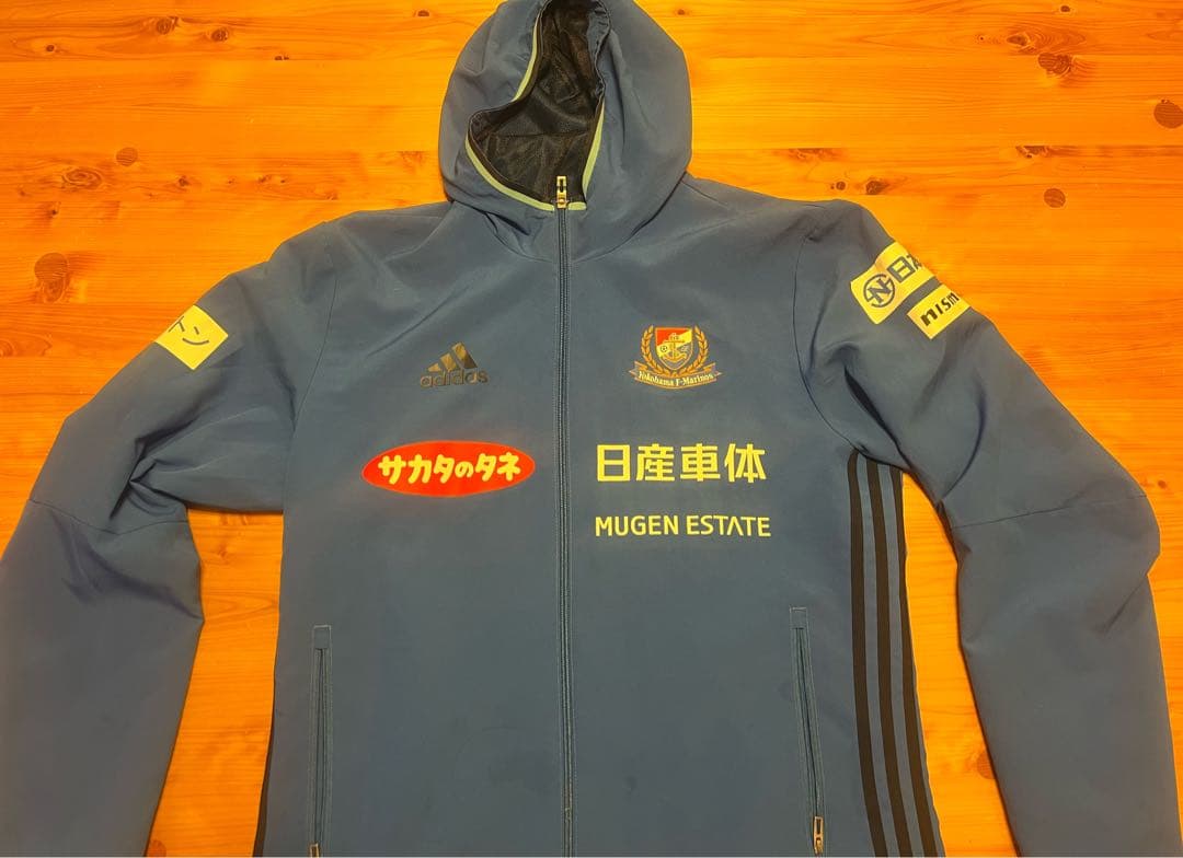 adidas 横浜Fマリノス 2016 ジャージ　ジャケット Oサイズ