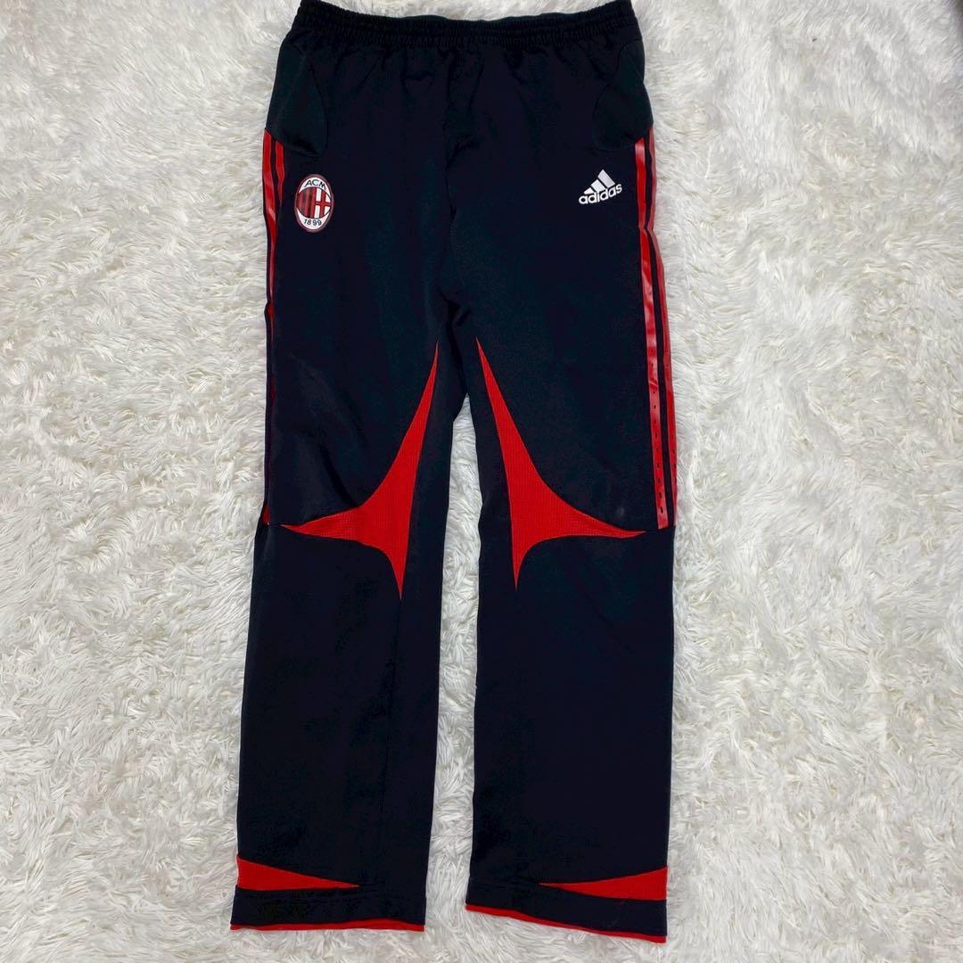 ACミラン adidas ハーフジップ トレーニングウェア Lサイズ上下セット