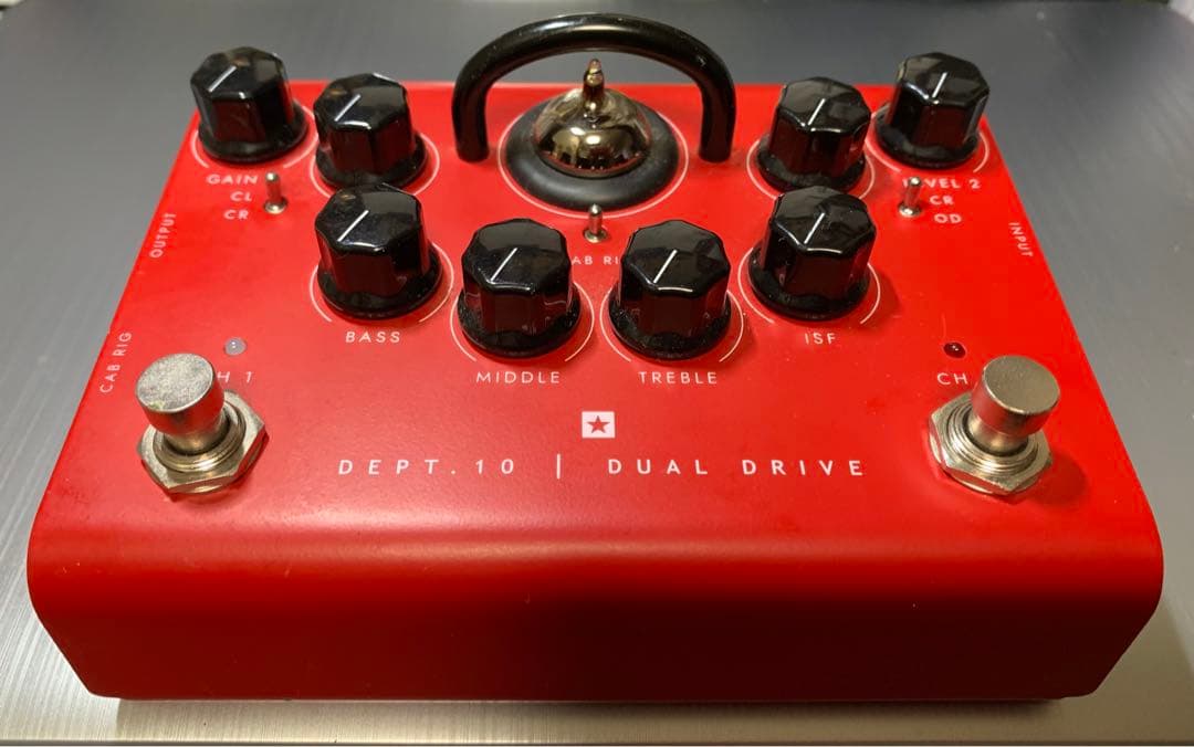 真空管の歪 Blackstar DEPT.10 DUAL DRIVE