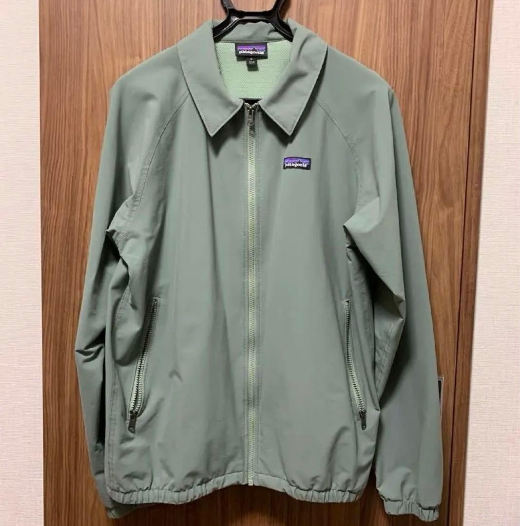patagonia ナイロンジャケット M グリーン