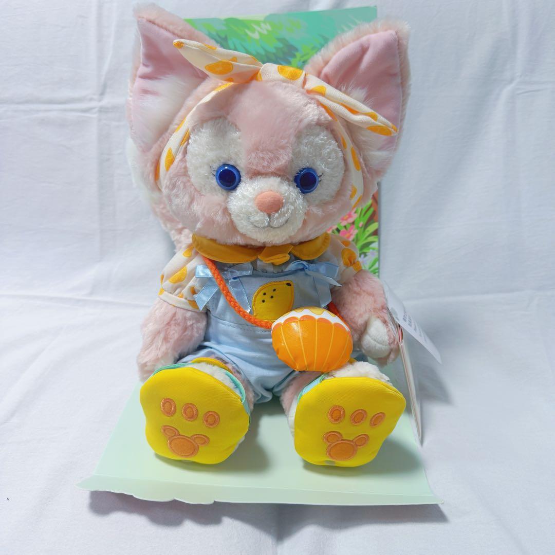 お顔厳選　上海ディズニー　レモン　スケルトン入り　リーナベル ぬいぐるみS