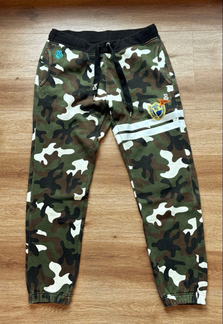 パーリーゲイツ カモフラ　スウェット　5 裏起毛