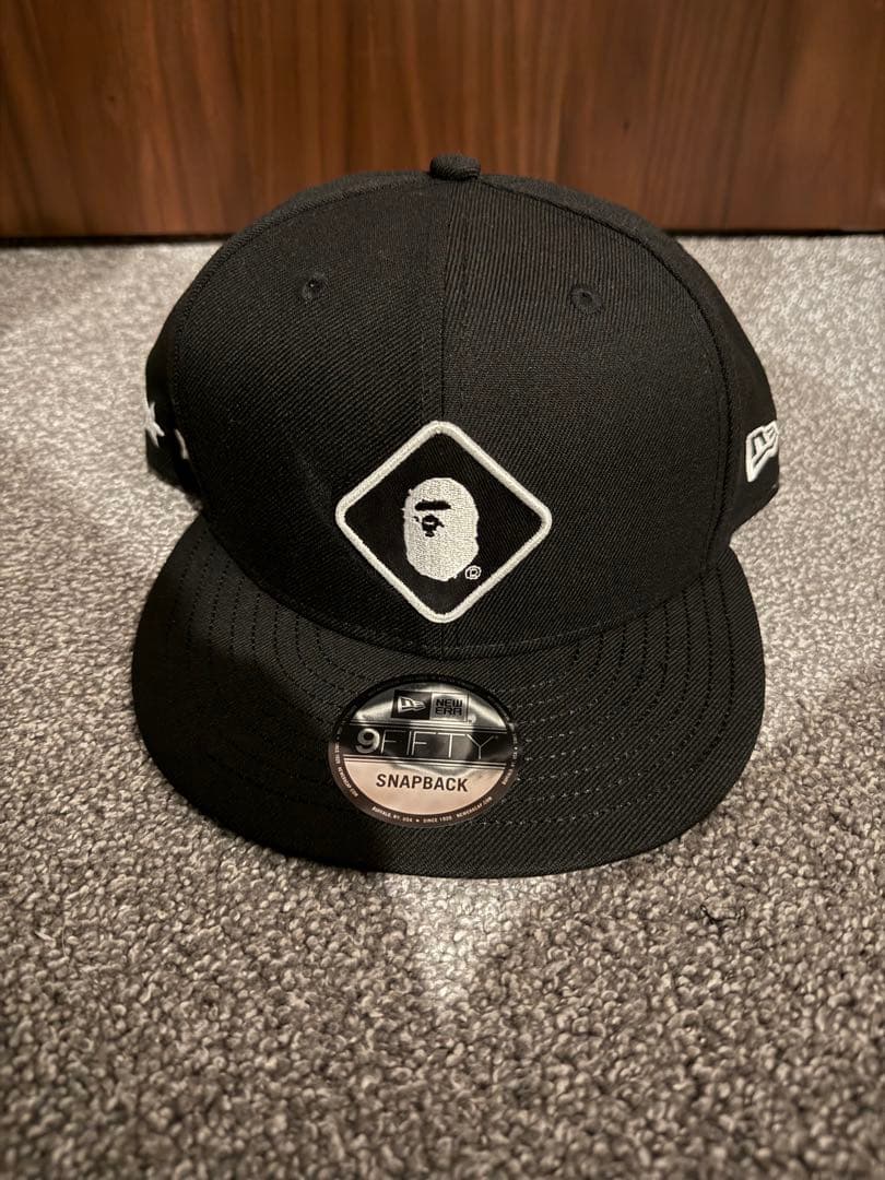 A BATHING APE F.C.R.B. スナップバックキャップ