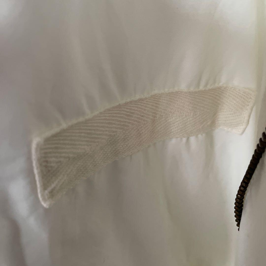 ホワイト キルティング M65のモッズコートジョンブル